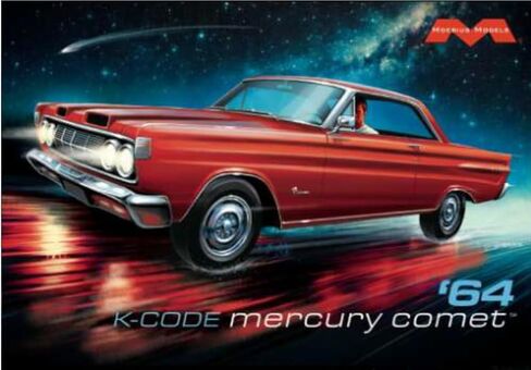 Moebius Models 1964 K-Code Mercury Comet Classic Car Model Kit, 1/25 Scale, Plastic Assembly Kit in Saudi Arabia