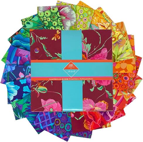 مجموعة السحر الكلاسيكية بلس سبيكتروم مقاس 10 بوصات (42 قطعة) من Kaffe Fassett Collective for FreeSpirit in Kuwait