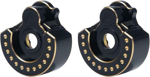 RCLions 2PCS Outer Portal Drive Housing 94g Brass Heavy Weight for TRX4 TRX6 1/10 RC Crawler Car Upgrade Parts in Saudi Arabia
