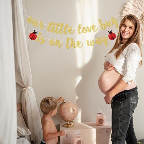 لافتة الحب الصغيرة الخاصة بنا على الطريق، ديكورات حمام الطفل ذات طابع الحشرات، ديكور حفلة استحمام الطفل للسيدة الصغيرة in Kuwait