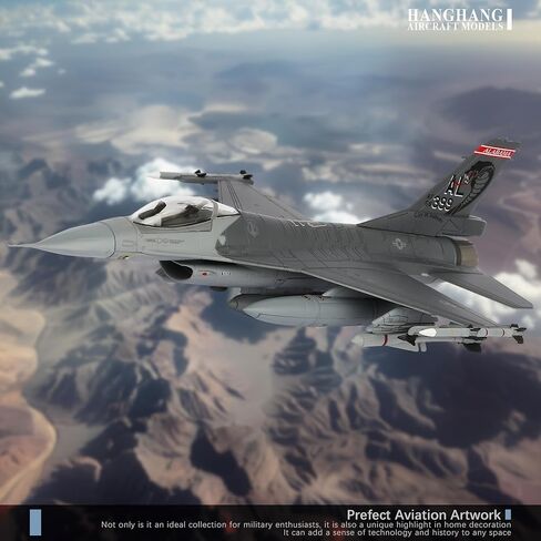 هانغانغ 1/72 طائرة نموذجية عسكرية F16C أفعى الجرسية سبيكة طائرة مقاتلة طائرة نموذجية للتجميع والعرض in Saudi Arabia
