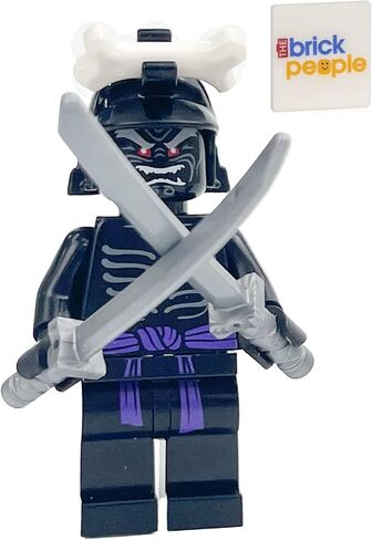 LEGO Ninjago: Lord Garmadon Legacy Minifig with 2 Swords in Saudi Arabia