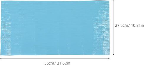 DIY صفائح المياه تموج 2PCS 21.65X10.82In تأثير نسيج الماء واقعية لنموذج الديوراما المحيط صنع لوازم صياغة in Kuwait