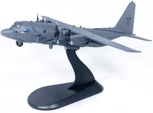 نموذج طائرة مقاتلة 1/200 AC-130، طائرة معدنية مسبقة الصنع للتجميع أو العرض، طائرة محاكاة عالية. in Kuwait