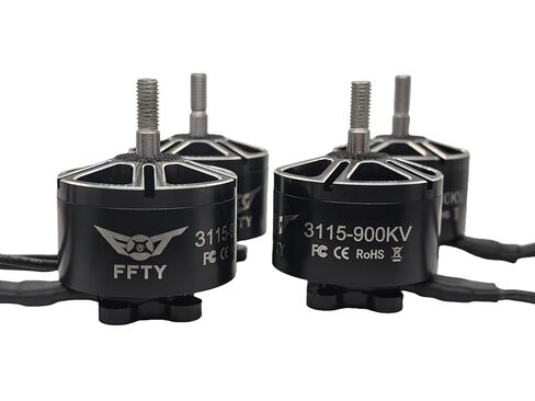 3115 900KV Drone Motors - 3-6S Li-ion Battery, 9-11 inch Propeller, Max Power 1300W Brushless Motor for Multirotor Drones,RC Plane (4) in Saudi Arabia