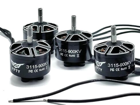 3115 900KV Drone Motors - 3-6S Li-ion Battery, 9-11 inch Propeller, Max Power 1300W Brushless Motor for Multirotor Drones,RC Plane (4) in Saudi Arabia