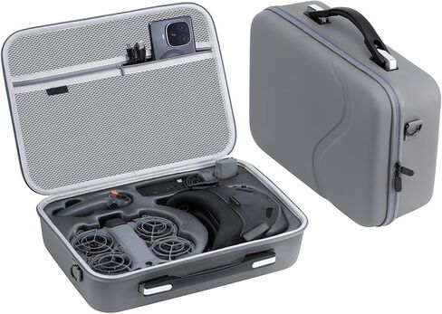 Carrying Case for DJI Neo 2 Motion Fly More Combo Goggles N3 Drone Accessories, Travel Shoulder Bag for DJI Neo 2, RC Motion 3 Controller, Battery Charging Hub in Saudi Arabia