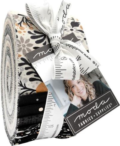 BasicGrey Posh Jelly Roll 40 2.5-inch Strips Moda Fabrics 30770JR in Saudi Arabia