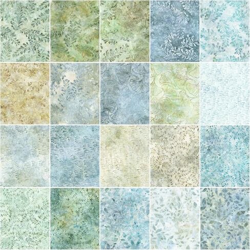 Lunn Studios Artisan Batiks Morning Mist 2025 Roll Up 40 2.5-inch Strips Robert Kaufman RU-1332-40 in Saudi Arabia