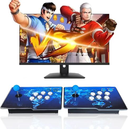 2026 Upgraded Arcade Console, Pandora Box,WiFi Download Games, Built in 36,800 Games,PSP/DC/N64 Simulators,3D Game, 4K HDMI Output, Suitable for TV/PC/Projector, 256GB TF Card, Retro Game Console in Saudi Arabia