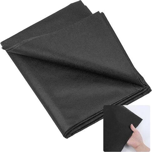 Iron-On Fleece Fabric 300 x 100cm, 50 g/m² Fleece Line for Iron-on, Ironing Insert, White, Non-Woven Fabric Insert, Lightweight Insert for Ironing on for Sewing Crafts, Crafts, DIY, Embroidery (White) in Saudi Arabia