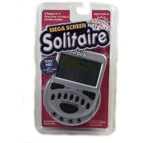 Toy / Game Mega Screen Solitaire (4.2 X 0.8 X 6 Inches ; 12 Ounces) With Large Screen For Easy Viewing in Saudi Arabia
