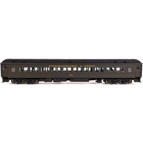 Walthers Proto 920-17604 HO Scale 82' Pullman-Built Heavyweight Paired-Window Coach - Lighted - Ready to Run - Chesapeake & Ohio (Green) #701 in Saudi Arabia