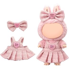 ملابس الدمى، مجموعة أزياء الدمى 17 سم / 15 سم، إكسسوارات أنيقة فاخرة على الطراز الراقي (بدون دمية) in Kuwait