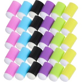 Tofficu 30pcs Finger Sponge Daubers Set with Storage Case for Painting Stamping and DIY Crafts Smooth Ink Application for Adults for Card Making and Creative Projects in Saudi Arabia