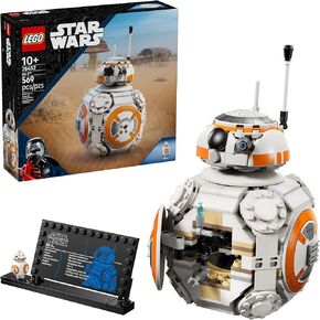 لعبة بناء ستار وورز BB-8 استروميك درويد من ليجو للأولاد والبنات - مجموعة بناء اللعب والعرض مع رأس دوار وذراع حرق للأطفال والمشجعين، للأعمار من 10 سنوات فما فوق - فكرة هدية لأعياد الميلاد - 75452 in Kuwait
