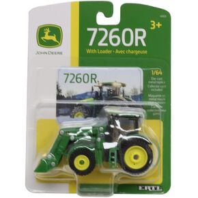 John Deere 1/64 7260R Tractor with Loader Toy - LP84533 in Saudi Arabia