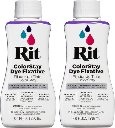 Rit Dye RIT COLORSTAY، 8 أونصة سائلة، مثبت الصبغة (عبوتان) in Saudi Arabia