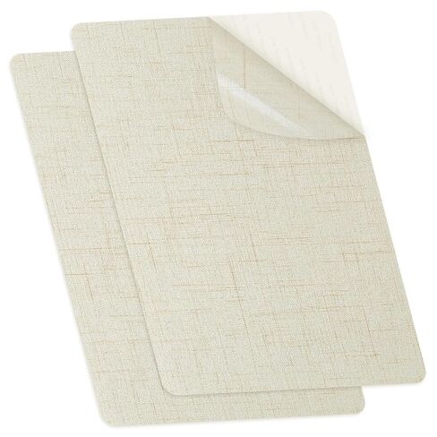 Self-Adhesive Fabric Repair Patches, Large Size 8X11 inch Linen Furniture Mending Patches, Pack of 2 Dark Grey in Saudi Arabia