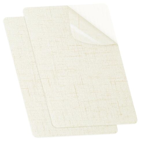 Self-Adhesive Fabric Repair Patches, Large Size 8X11 inch Linen Furniture Mending Patches, Pack of 2 Dark Grey in Saudi Arabia
