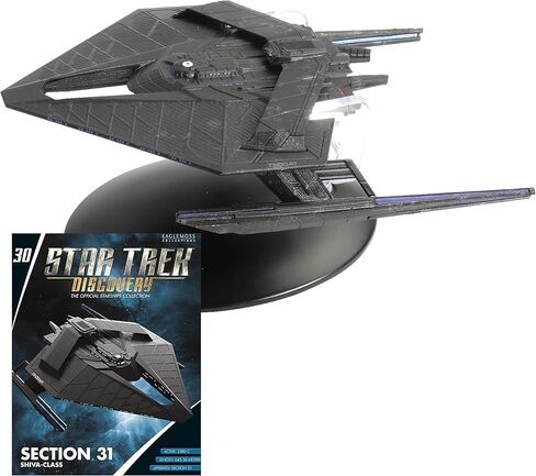 Star Trek The Official Discovery Starships Collection | Section 31 Ship with Magazine Issue 28 by Eaglemoss Hero Collector in Saudi Arabia