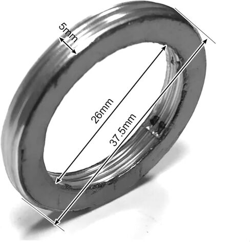 2 Pieces Exhaust Gasket Ring for 250cc for Water-Cooled for CN250 for CF250 172MM Helix Motorcycle Parts in Saudi Arabia