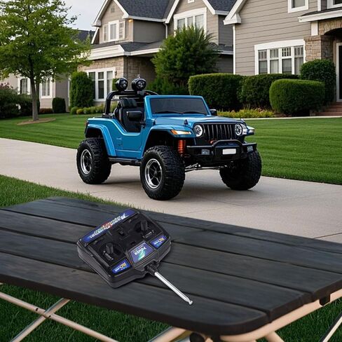 27MHz RC Transmitter Remote Controller for Electric Ride-On Cars, Compatible with 27MHz Receivers in Kuwait