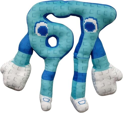Steal a Brainrot Plush، ديكور ناعم قابل للاحتضان للغرف، 67 قطيفة، فيل فراولة، Los Tralaleritos، Lucky Block، Esok Sekolah، Sammy Plush، هدية قابلة للجمع للمعجبين (أزرق 67) in Kuwait