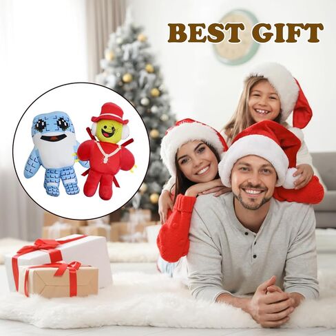 Steal a Brainrot Plush، ديكور ناعم قابل للاحتضان للغرف، 67 قطيفة، فيل فراولة، Los Tralaleritos، Lucky Block، Esok Sekolah، Sammy Plush، هدية قابلة للجمع للمعجبين (أزرق 67) in Kuwait