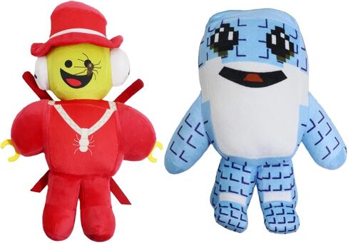Steal a Brainrot Plush، ديكور ناعم قابل للاحتضان للغرف، 67 قطيفة، فيل فراولة، Los Tralaleritos، Lucky Block، Esok Sekolah، Sammy Plush، هدية قابلة للجمع للمعجبين (أزرق 67) in Kuwait