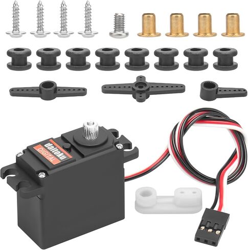 Daitoku ترقية أجهزة معدنية لسيارة MJX Hyper Go Servo 14701B H14BM 14209 14210 1/14 RC in Kuwait