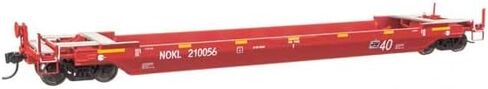 Walthers Proto 920-109136 HO Scale Gunderson مُعاد بناؤها لجميع الأغراض 40 قدمًا - جاهزة للتشغيل - سكة حديد شمال غرب أوكلاهوما (أحمر) #210056 in Kuwait