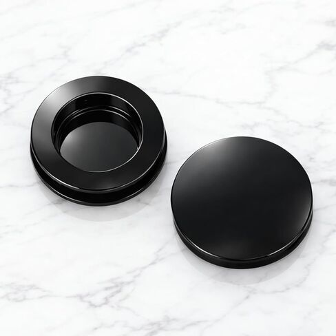 15pcs Round Piggy Bank Closure Plug Piggy Bank Stoppers Rubber Plugs Money Saving Box Plug Cover 1.45" Outer Diameter (Black) in Saudi Arabia