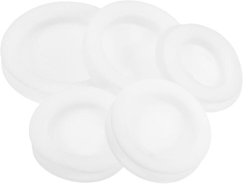 5 قطع من سدادة مطاطية مستديرة من Angoily، سدادة PVC بديلة لصندوق توفير المال لبنك الخنزير يناسب أحجام الفتح المختلفة، سهل الإدخال والإزالة in Kuwait