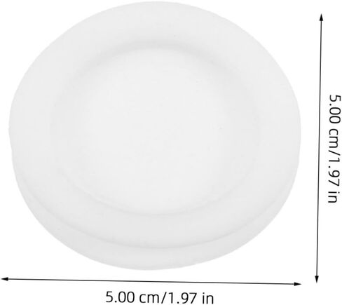 5 قطع من سدادة مطاطية مستديرة من Angoily، سدادة PVC بديلة لصندوق توفير المال لبنك الخنزير يناسب أحجام الفتح المختلفة، سهل الإدخال والإزالة in Kuwait