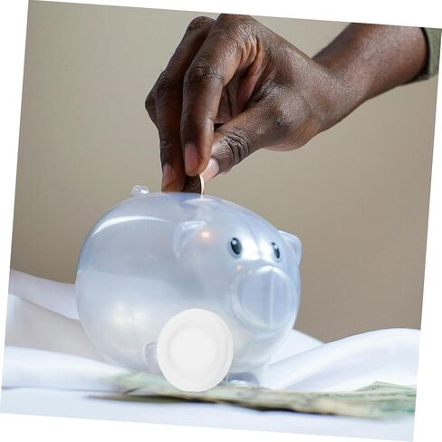 5 قطع من سدادة مطاطية مستديرة من Angoily، سدادة PVC بديلة لصندوق توفير المال لبنك الخنزير يناسب أحجام الفتح المختلفة، سهل الإدخال والإزالة in Kuwait