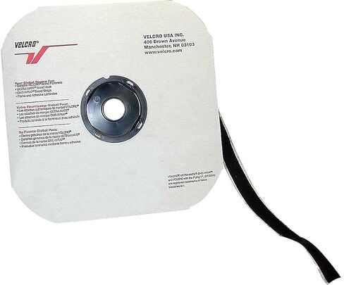 Velcro Brand Velcro Sticky Back 3/4-Inch by 25-Yard Hook Tape, Black in Saudi Arabia