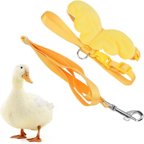 Pongnas Ducks Traction Rope Harness Leash for Pet Duck Chicken Goose - and Comfortable for Outdoor Walking (XS) in Saudi Arabia