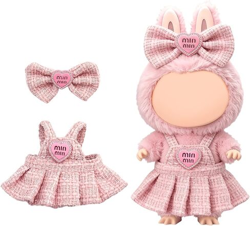 ملابس الدمى، مجموعة أزياء الدمى 17 سم / 15 سم، إكسسوارات أنيقة فاخرة على الطراز الراقي (بدون دمية) in Kuwait