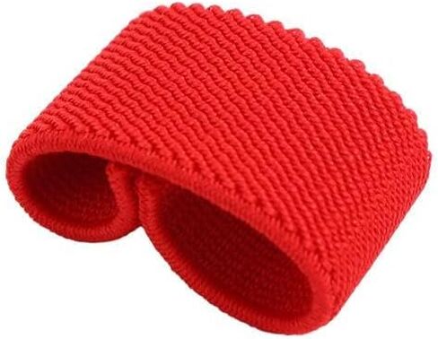 Belt Loop Elastic Webbing Accessory Keeper for Elastic Web Belt Loop Accessory Tail Clip Nylon Belt Clip(Red) in Saudi Arabia