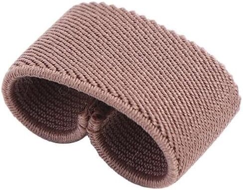 Belt Loop Elastic Webbing Accessory Keeper for Elastic Web Belt Loop Accessory Tail Clip Nylon Belt Clip(Apricot) in Saudi Arabia