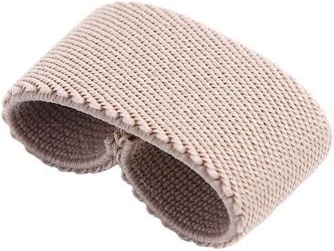 Belt Loop Elastic Webbing Accessory Keeper for Elastic Web Belt Loop Accessory Tail Clip Nylon Belt(White&Beige) in Saudi Arabia