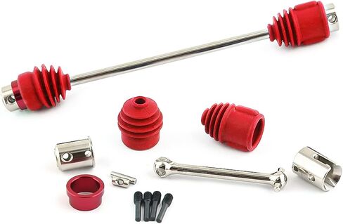Front + Rear Center Drive Shaft Upgrade Parts for Traxxas E-Revo VXL 2.0 RTR 4WD 1/10 RC Car Accessories Repair in Kuwait
