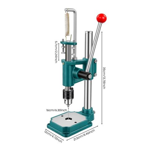 ثقب ضغط جلدي، 352.74 رطلًا ثقب ضغط يدوي مع ظرف تثبيت 0.5-13 مم، من أجل فتحات تثقيب الجلود اليدوية مع ظرف المثقاب in Kuwait