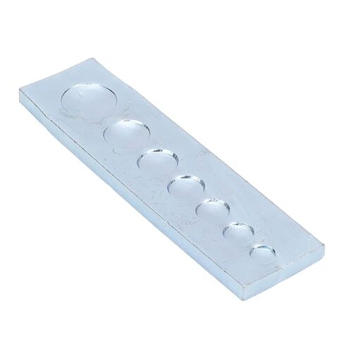 Leather Rivet Setter Base Solid Round Non Slip Rivet Setting Tool Durable Metal Tool for Leather Crafts in Saudi Arabia