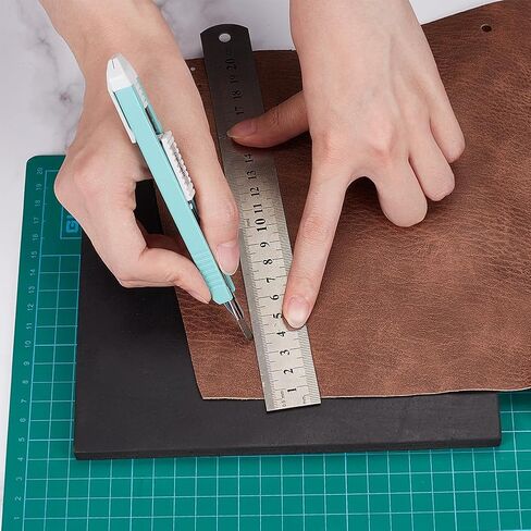BENECREAT Square Leather Punch Pad, Rubber Shock Absorber Sound Isolation Pad, Stamping Handmade Craft Leather Tool for Hammering, Shaping, Flattening, 300x300x10mm/ 11.8x11.8x0.4 Inch in Saudi Arabia