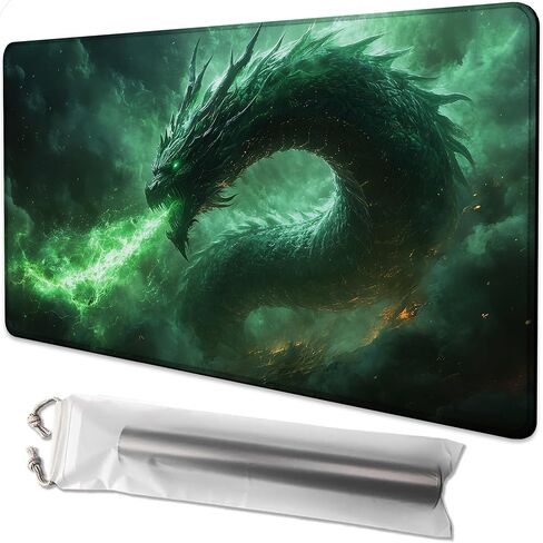 Playmat for MTG Blood Moon Secrets Magic Play Mat 24x14 Inch Card Game Mat for Magic The Gathering TCG PTCG Playmat with Free Storage Bags Non-Slip Backing and Stitched Edge in Saudi Arabia