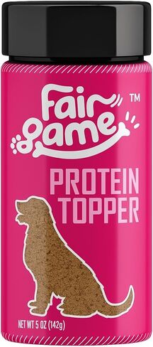 Fair Game Protein Dust Dog Food Topper, Free Range African Venison, High Protein 30%, Hormone Free, Air-Dried (5oz) in Kuwait
