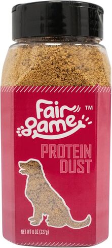 Fair Game Protein Dust Dog Food Topper, Free Range African Venison, High Protein 30%, Hormone Free, Air-Dried (5oz) in Saudi Arabia