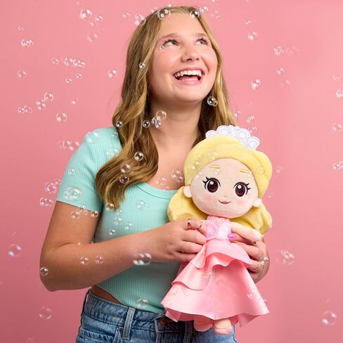 WICKED Universal Small 14-inch Plush Glinda Doll, Amazon Exclusive, Easter Basket Fillers, Gifts, Presents, Toy for Fans, Collectors, Teens, Girls, Kids, Ages 3 and Up in Saudi Arabia